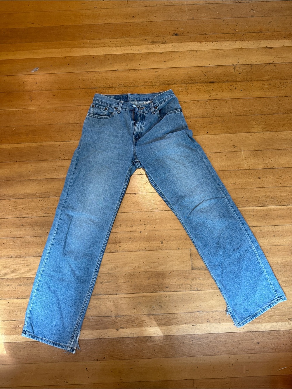 Vintage Levi’s Straight-Leg Women's Light Blue Denim Jeans